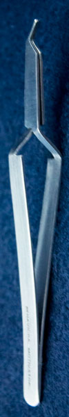 Orthodontic Instrument - bracket holder tweezer full from the side image