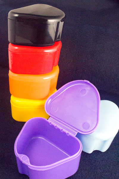 deep retainer cases in 6 colors