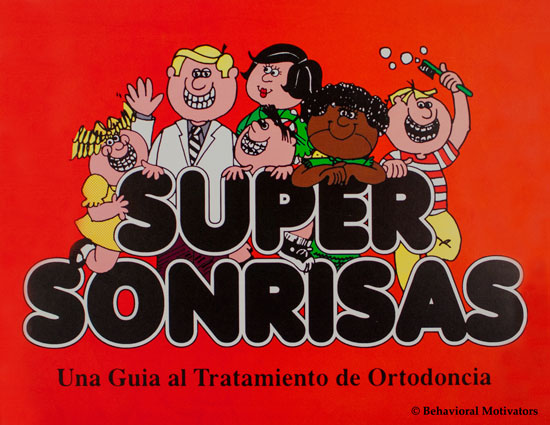 Orthodontic Informational 20 page book - Super Smiles - front image